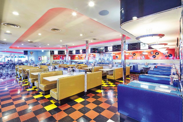 アメリカンな店内/ユニバーサル・スタジオ・ジャパン(大阪市)