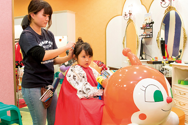 アンパンマンヘアサロン/仙台アンパンマンこどもミュージアム&モール（宮城県/仙台市）