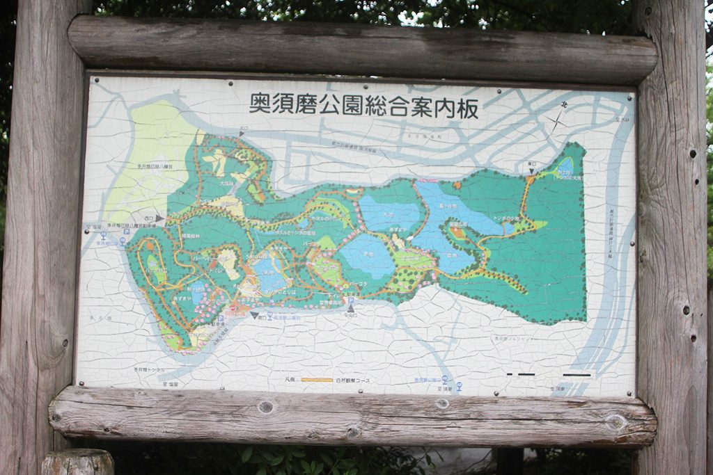 案内図/奥須磨公園(兵庫県/神戸市)