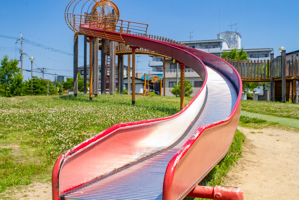 ローラー滑り台/ふれあい緑地(大阪府/豊中市)