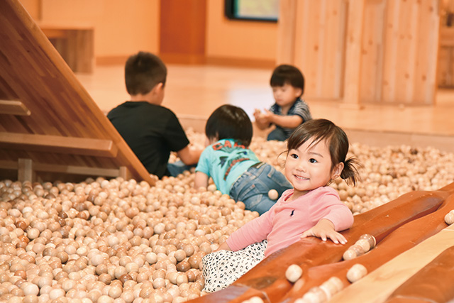 レイクゾーン「こはん」/木の室内創造あそび場感性の森(宮城県/仙台市)