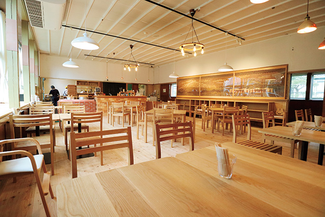 キッチンカフェ kino /鳥海山木のおもちゃ美術館（秋田県/由利本荘市）