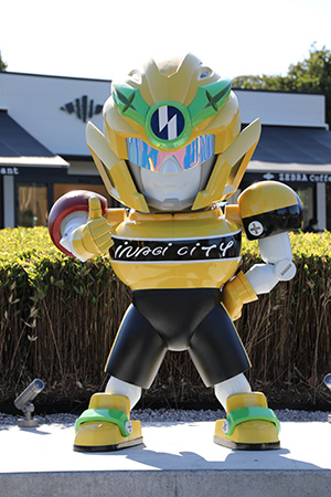 稲城市オリジナルキャラクター「オネカン戦士稲城ペダリオン」（東京都/稲城市）