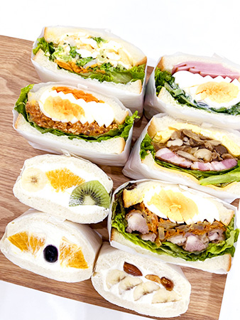 Tiamの“萌え断”サンドイッチ各種（東京都/稲城市）