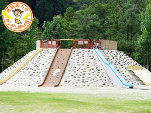 宝が池公園 子どもの楽園(京都)のじゃぶじゃぶ池で水遊び！アスレチック遊具も