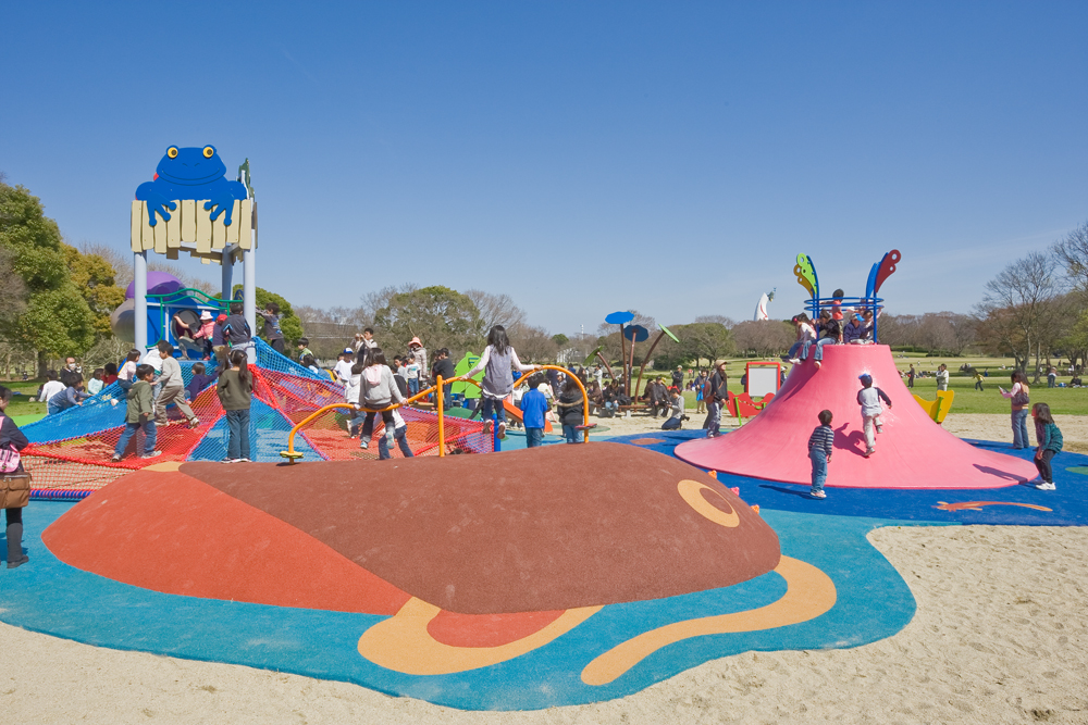 わくわく池の冒険ひろば/万博記念公園（大阪府/吹田市）