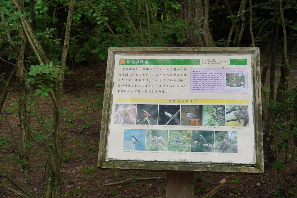 わかりやすい解説標識/京都御苑（京都府/京都市）