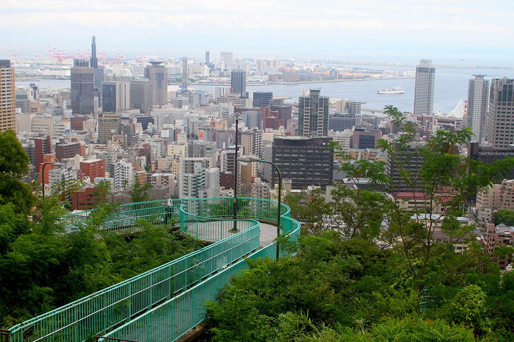 ヴィーナスブリッジからの眺め/諏訪山公園（兵庫県/神戸市）