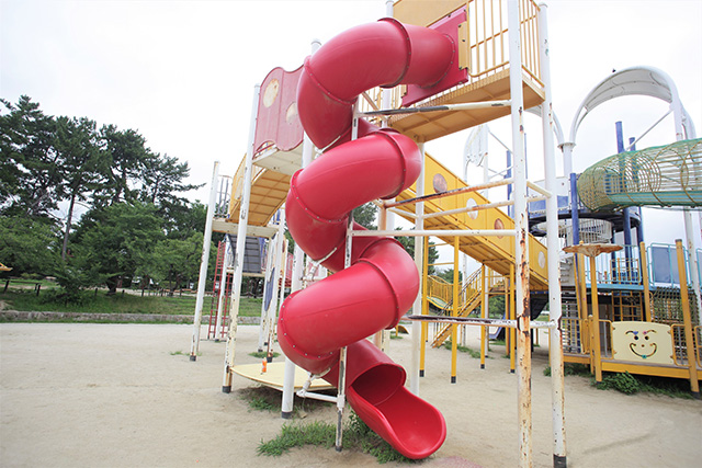 複合遊具/服部緑地（大阪府/豊中市）