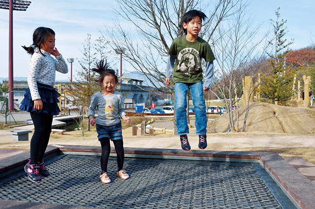 ふれあい・体験ゾーン/スマイルキッズパーク（福島県/本宮市）