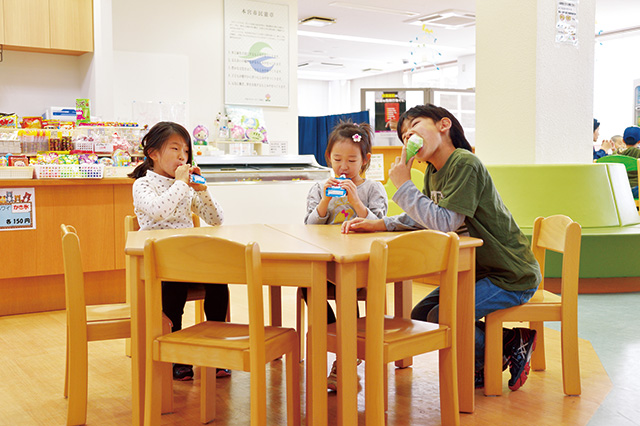 休憩場所/スマイルキッズパーク（福島県/本宮市）