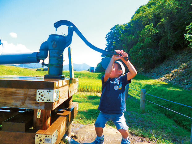 冒険広場ゾーン「どろんこ 広場」/ひがしね あそびあランド（山形県/東根市）