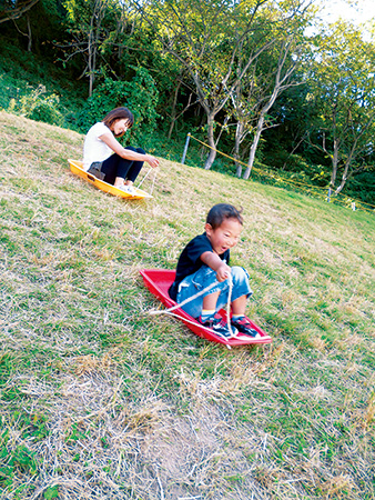 斜面ゾーン/ひがしね あそびあランド（山形県/東根市）