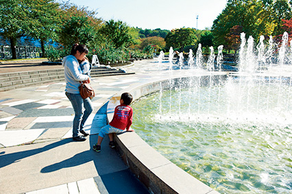 入口広場ゾーン/八戸公園（青森県／八戸市）
