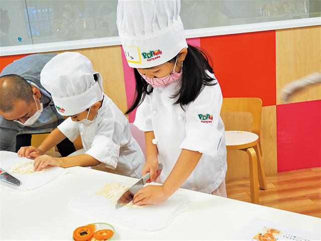 ペップキッチンの様子/郡山市元気な 遊びのひろば（福島県/郡山市）