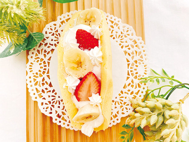 ペップキッチンの料理一例　オムレット/郡山市元気な 遊びのひろば（福島県/郡山市）