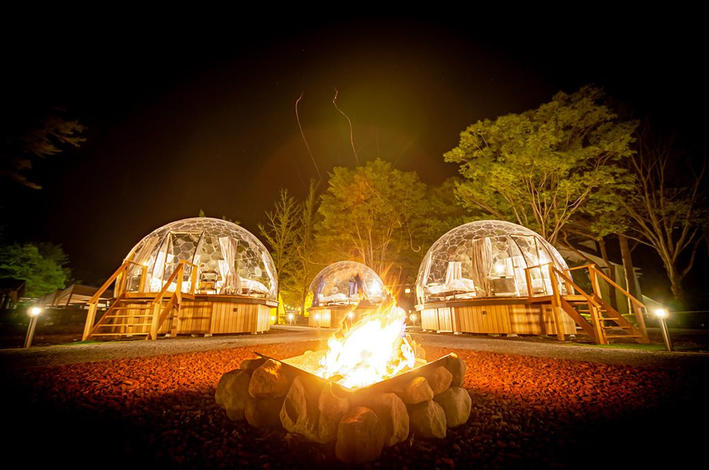 グランピングドーム/那須高原 TOWAピュアコテージ(栃木県/那須町)
