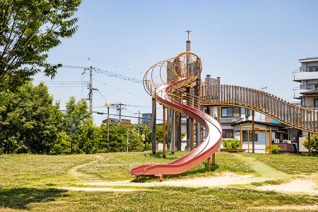ローラー滑り台/ふれあい緑地(大阪府/豊中市)