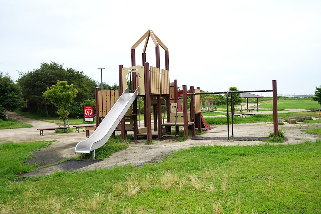 複合遊具/兵庫県立尼崎の森中央緑地(尼崎市)