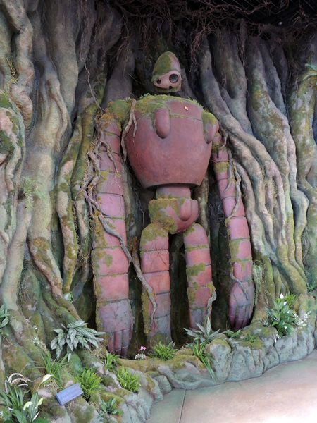 「天空の庭」のロボット兵/ジブリパーク（愛知県／長久手市）