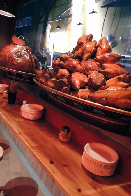 『千と千尋の神隠し』でお父さんとお母さんが食べてしまった食べ物/ジブリパーク（愛知県／長久手市）