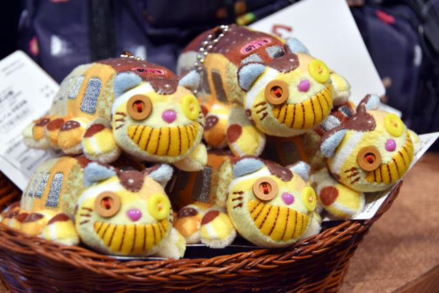 ジブリパークのオリジナルネコバス マスコット 1個1980円/ジブリパーク（愛知県／長久手市）