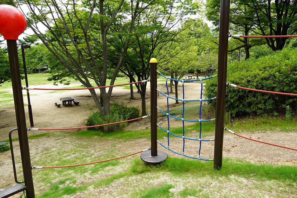 ロープ遊具/元浜緑地(兵庫県/尼崎市)