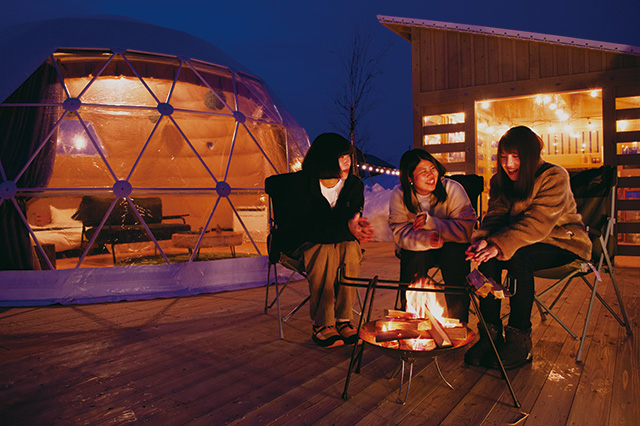 夜の様子/yamagata glam（山形県/村山市）