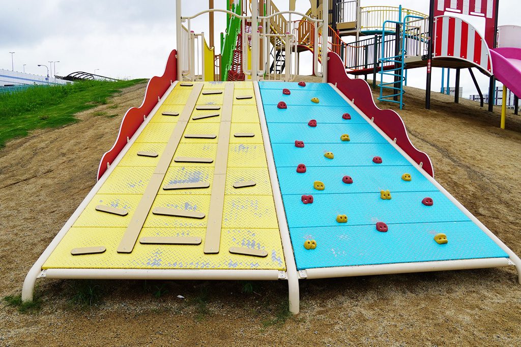 2種類のボルダリング/西宮浜総合公園 ~みやっこキッズダム~(兵庫県/西宮市)