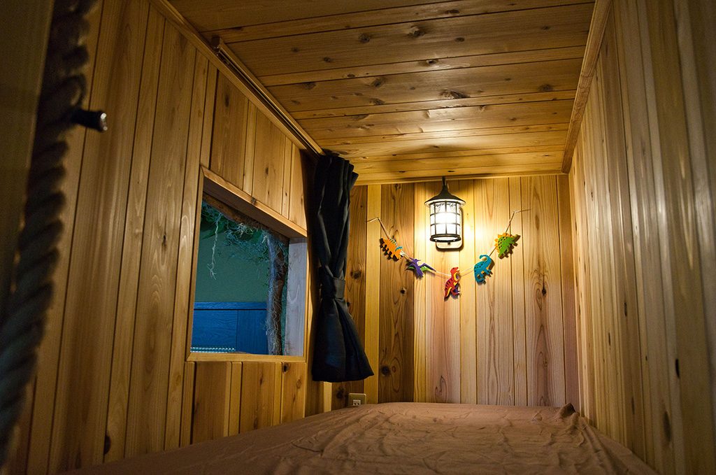 「HEYAmping BLUE」のロフト/ウッドデザインパーク岡崎（愛知県/岡崎市）