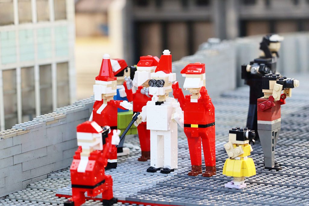 クリスマス仕様の「ミニランド」/レゴランド（愛知県/名古屋市）