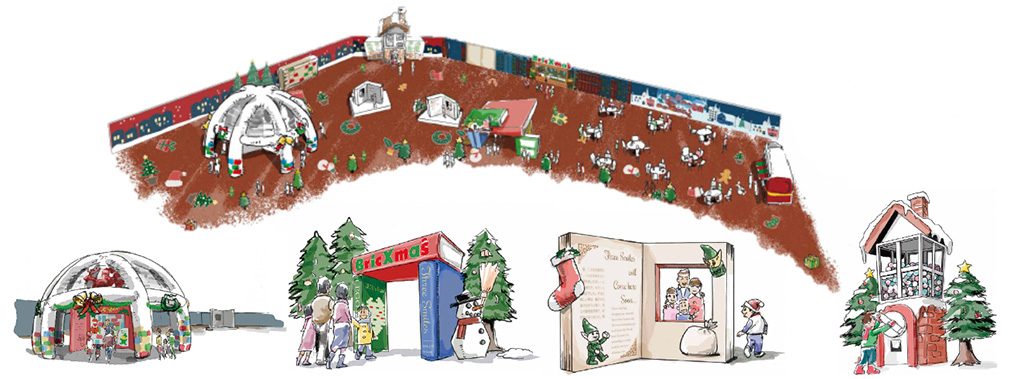 レゴランドの「クリスマスタウン」（愛知県/名古屋市）