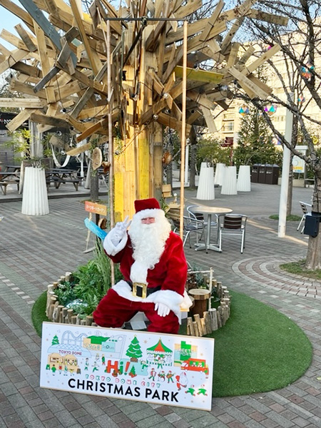 サンタクロース/東京ドームシティ ウィンターイルミネーション（東京都/文京区）