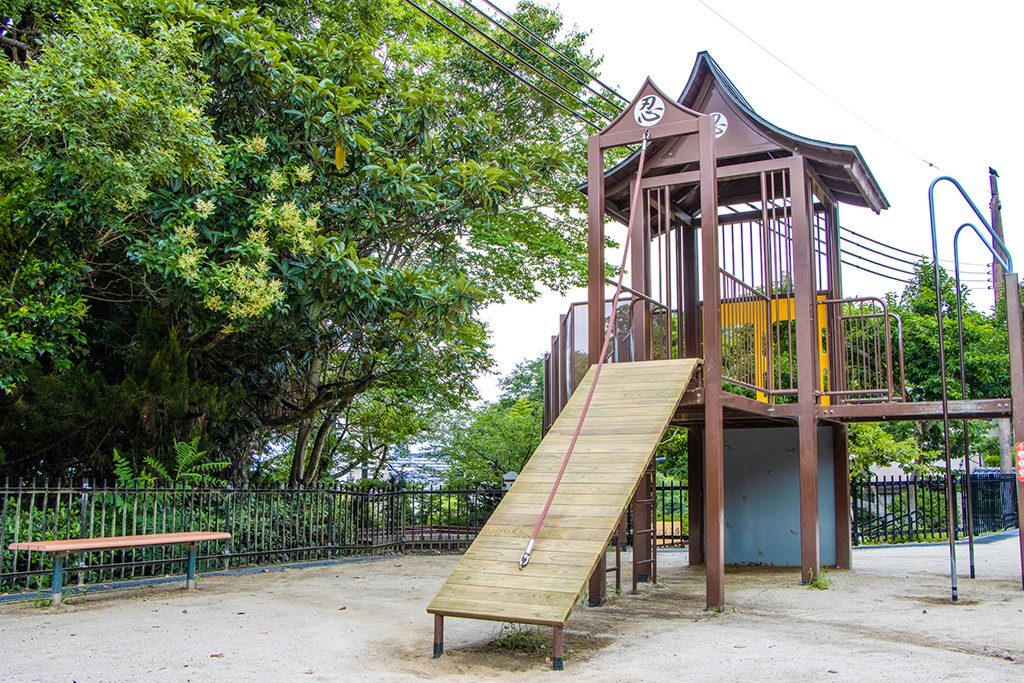 ロープ登り/五月山公園（大阪府/池田市）