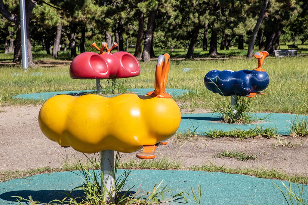 スイング遊具/浜寺公園（大阪府/堺市）