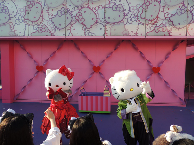 ユニバーサル・ワンダーランドの別の場所にハローキティたちもやってくる／ユニバーサル・スタジオ・ジャパン（大阪府）