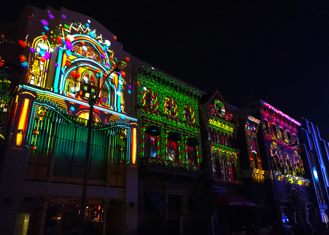 プロジェクション・マッピング／ユニバーサル・スタジオ・ジャパン（大阪府）