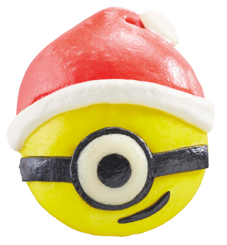 サンタ・ミニオンまん ～カニクリーム～ 700円／ユニバーサル・スタジオ・ジャパン（大阪府）