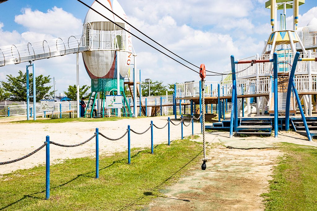ターザンロープ/花園中央公園（大阪府/東大阪市）