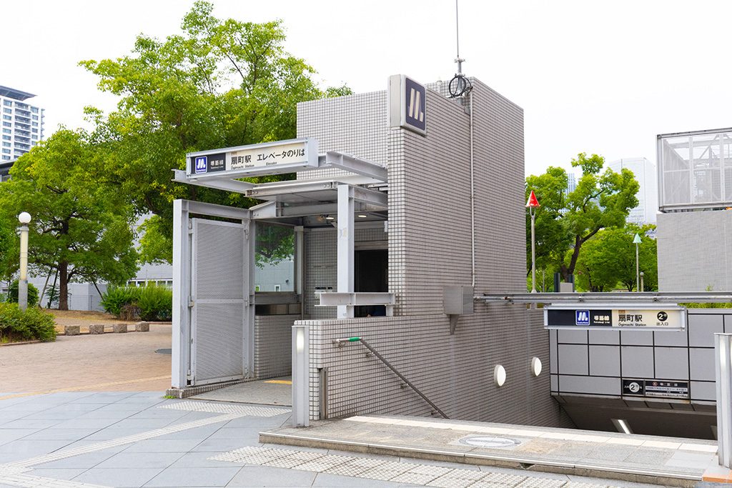 最寄り駅の地下鉄「扇町駅」/扇町公園(大阪府/大阪市)