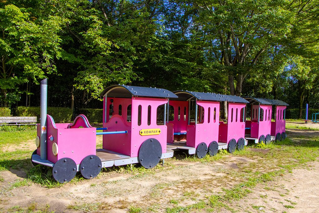木の汽車/大阪府民の森 むろいけ園地 森の宝島(大阪府/四条畷市)