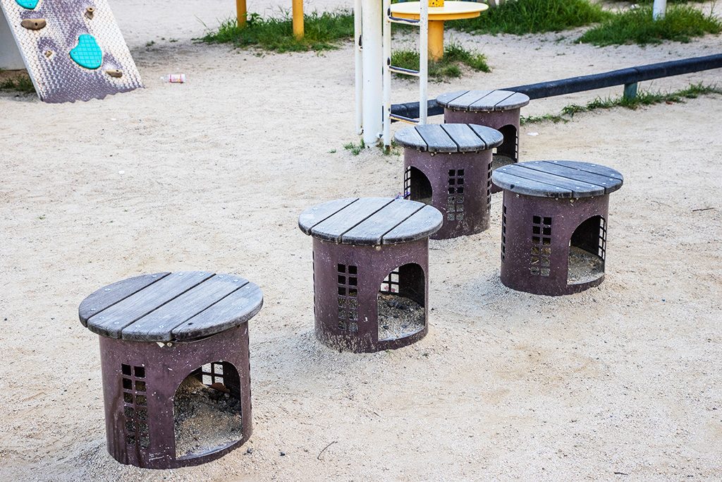 ステップ遊具/鳳公園（大阪府/堺市）