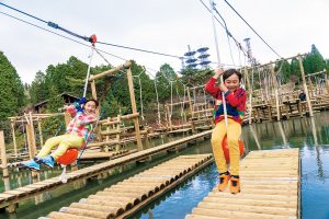 関西の子連れで本格アスレチックを楽しめるスポット4選