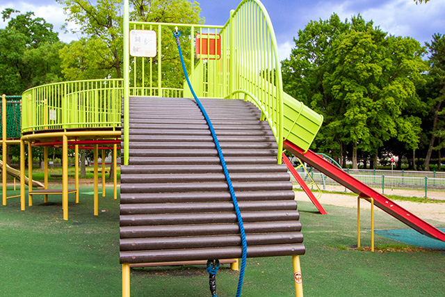 ロープクライム/久宝寺緑地(大阪府/八尾市)