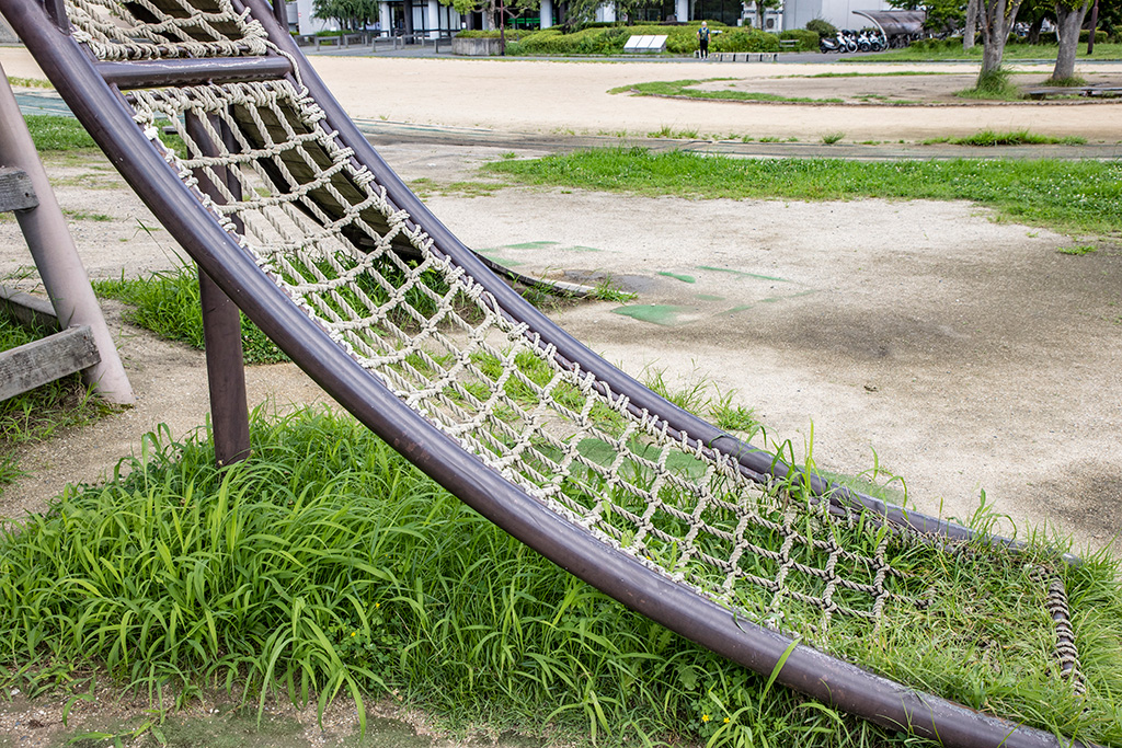 ネットクライミング/八幡市民スポーツ公園（京都府八幡市）