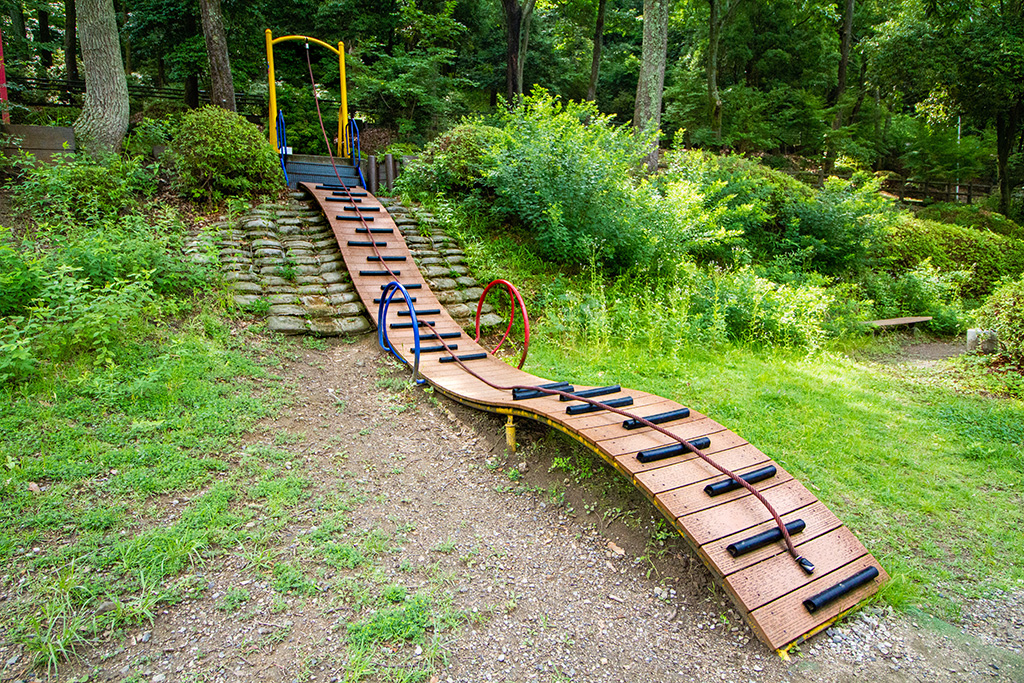 ロープのぼり/自然豊かな枚岡公園(大阪府/東大阪市)