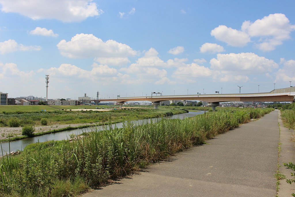 河川敷遊歩道/ドラゴンランド（兵庫県/川西市）