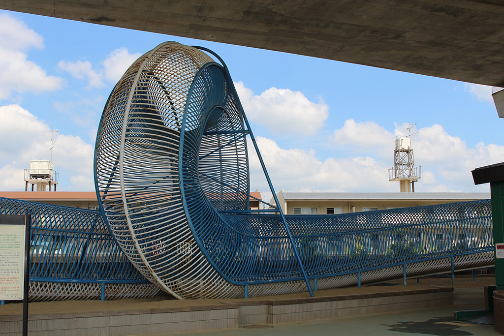 ドラゴンの胴体がとぐろを巻いた部分/ドラゴンランド（兵庫県/川西市）