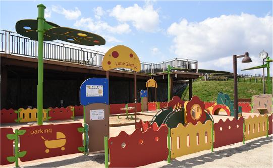 乳幼児専用の遊具広場/伊丹スカイパーク（兵庫県/伊丹市）