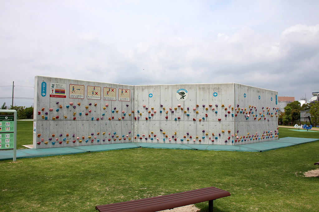 ボルダリング遊具/クリーンランドひろば（兵庫県/伊丹市）
